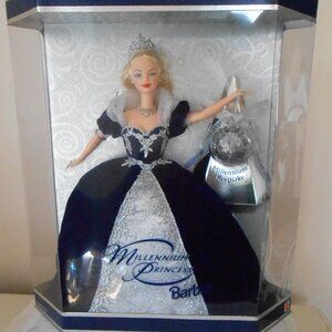 Vintage Millennium 2000 Princess Barbie Doll Mattel Special Edition #24154-NIB